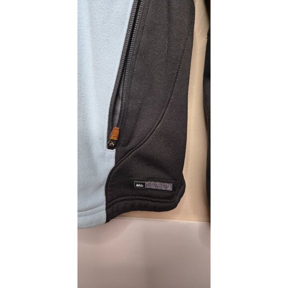 REI Ladies Thermo LT Full Zip Jacket Size Medium Gorpcore Outdoor Warmth - Picture 3 of 4